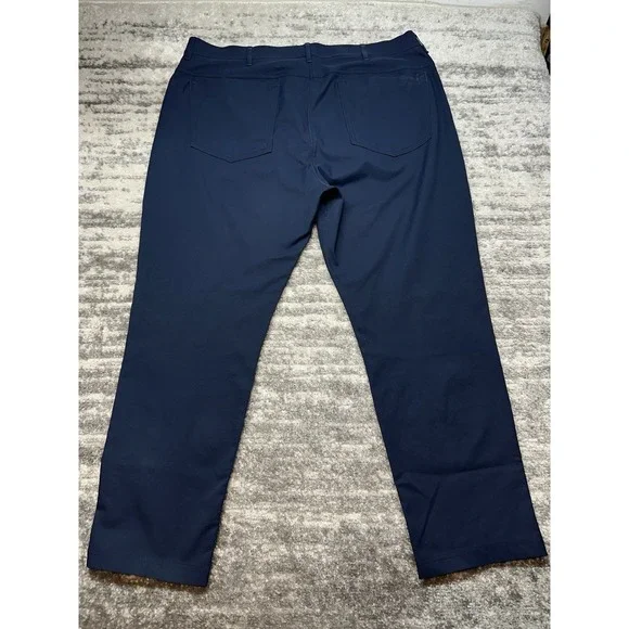 Public Rec Dealmaker Pants Mens 38x30 (38x28) Navy Chino Stretch 5 Pocket - Picture 3 of 8